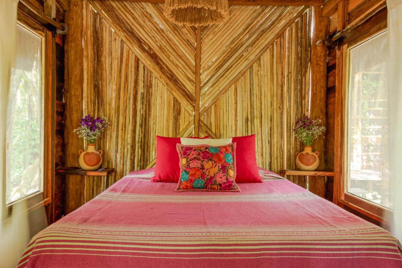 Penzion Madre Tierra Eco Habitat Puerto Morelos Exteriér fotografie