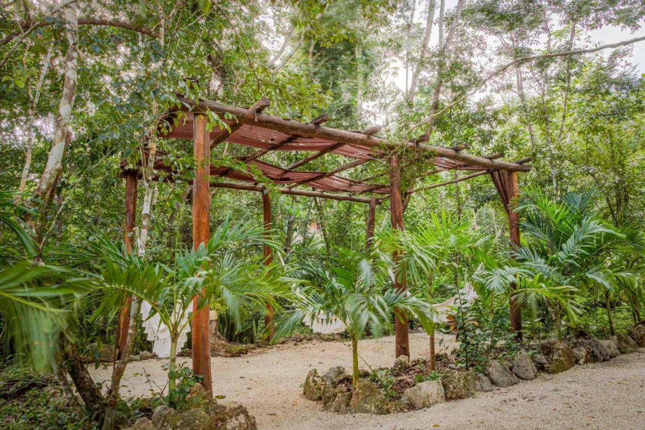 Penzion Madre Tierra Eco Habitat Puerto Morelos Exteriér fotografie
