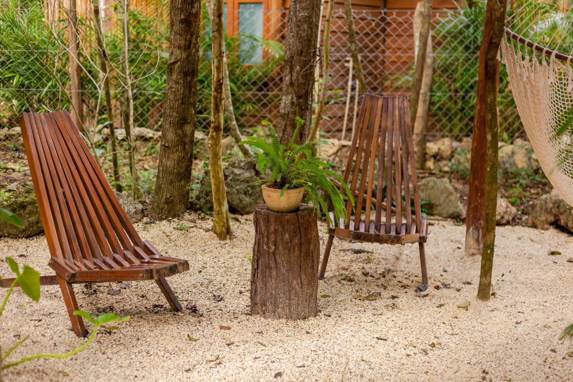 Penzion Madre Tierra Eco Habitat Puerto Morelos Exteriér fotografie